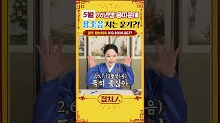 [ 5월 용띠운세 ] 고생 많았다..이제는 운기 상승세 누려보자!  #용띠 #76년생 #띠별운세