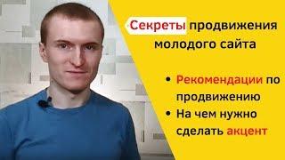 Секреты продвижения молодого сайта