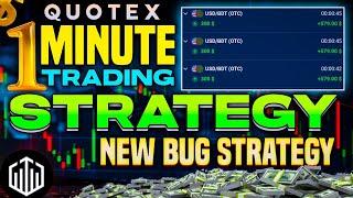 Quotex 1 Minute Binary Option Trading Strategy | Best Binary Option OTC Bug Strategy