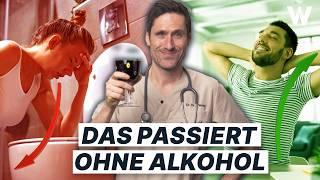 Alkoholverzicht: Das passiert mit Deinem Körper ab Tag 1! (erstaunliche Effekte)