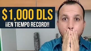 De $0 a $1,000 USD en Tiempo Record (Plan de Trabajo) | Como Ganar Dinero En Internet