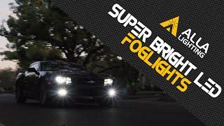 Alla Lighting 5730-33 H11 H8 H16 LED Fog Light Bulbs DRL 6000k Xenon White Daytime Running Lights