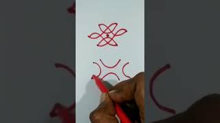 simple daily designs #J.S Rangoli 