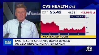 CVS replaces CEO Karen Lynch with exec David Joyner as profits, share price suffer