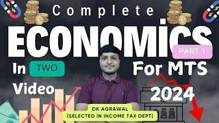 Complete Economics For MTS 2024 | All Economics Questions Asked in MTS 2023 | Part - 1