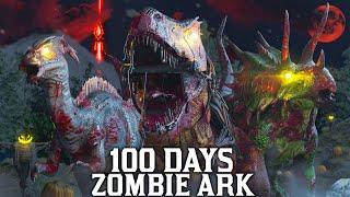 I Spent 100 Days in A Zombie Apocalypse Ark... Here's What Happened