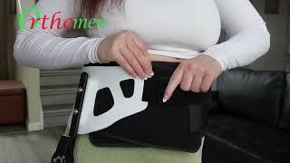 Hip Abduction Brace, Orthomen Post op Hip Protector Stabilizer Compression Support for Joint Pain