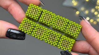 How to make a beaded cube 4*4. Infinite cube tutorial 