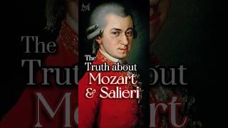 The Truth about Mozart and Salieri #musichistory #mozart #shorts #classicalmusic