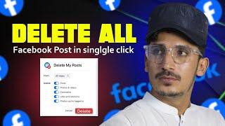 How to Delete Facebook Page All Posts Videos/Photos with one click 2024