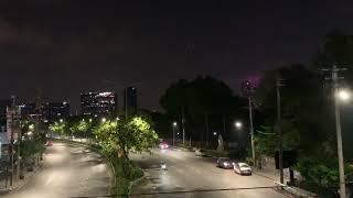 Walking along the overpass above Ratchadaphisek Road, Bangkok, Thailand, 15.04.2024