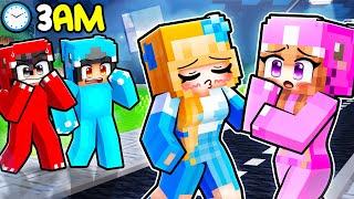 Crystal is SLEEPWALKING At 3AM In Minecraft!