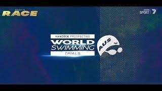 Day 3 Finals - 2019 Hancock Prospecting World Swimming Trials