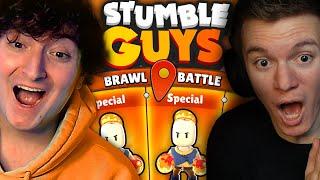 BRAWL WHEEL *SPIN BATTLE* WITH BABY YODA IN STUMBLE GUYS!