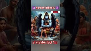  har har Mahadev ️#ai #mahadev #viralshort #1million #youtubeshorts #trending
