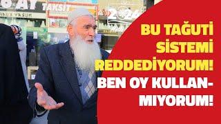 Bu Tağuti Sistemi Reddediyorum! Ben Oy Kullanmıyorum!