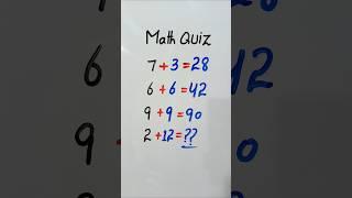 math iq challenge for genuis#shortvideo#braintestsolution #mathpuzzle #addition #mathquiz #viral