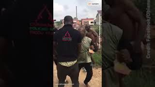 Vigilante Group Members Pounce On Nigeria Police Officers On Illegal Duties In Tensed Enugu State