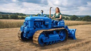 10 BIZARRE BRITISH TRACTORS THAT DEFIED EXPECTATIONS