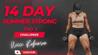 14 Day Summer Strong Challenge - Day 2