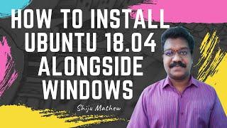 How to install UBUNTU 18.04 alongside WINDOWS  ll Malayalam#KITE#Ubuntu