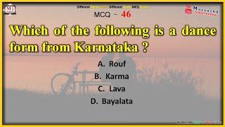 Which of the following is a dance form from Karnataka @Mazaa108