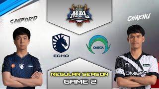 SMART OMEGA vs TEAM LIQUID PH GAME 2 | MPL PH S14 REGULAR SEASON