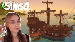 How To Make  A Pirate Ship In The Sims 4 │ No CC │ Sims 4