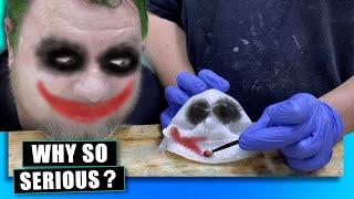 We Attempt To Make Resin Joker Skulls - Ben's Worx Vlog