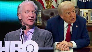 President Donald Trump and Critic Bill Maher Meet in White House
