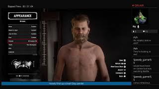 Gorkous' Red Dead Online Creation Broadcast - Baldur from God of War