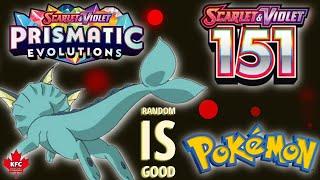 Pokemon Prismatic Evolutions & Friends.