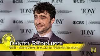 Tony Winner Daniel Radcliffe Chats with Playbill After Winning Best Featured Actor in a Musical