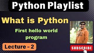 2. What is Python? | Features and Benefits Explained for Beginners 