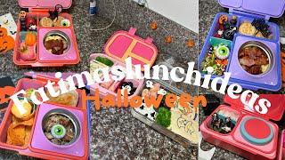 Compilaciones de loncheras escolares de Halloween ️️  #halloween #lunchbox