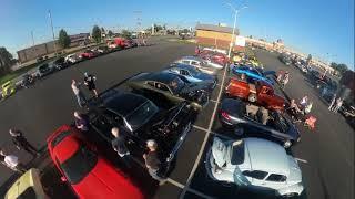 Valley dairy end of year 2024 Scalp Ave Johnstown PA Street Survivers car cruise with my C4 Corvette