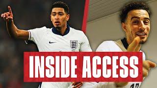 Three Lions: Easiest Position? Jones' Goal Scoring Debut v Greece | Inside Access