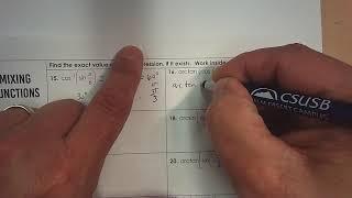 Lesson on Composing Trig Functions