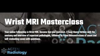 Wrist MRI Masterclass