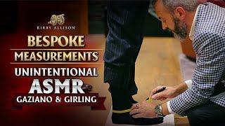 Bespoke Shoe Measurements | Unintentional ASMR | Gaziano & Girling | Kirby Allison