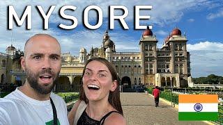 Foreigners visit Mysore, India (This place is mad) 