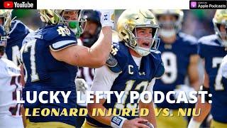 LUCKY LEFTY: RILEY LEONARD SUFFERS LABRUM INJURY TO NON THROWING SHOULDER