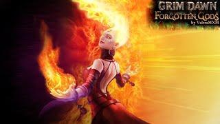 САМЫЙ ДАМАЖНЫЙ Луч Альбрехта урон огнём Храмовник Grim Dawn