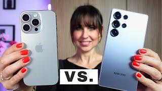 Samsung Galaxy S25 Ultra vs iPhone 16 Pro (Max) - Which is the better choice ⁉️