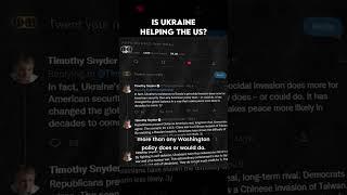 Is Ukraine helping the US? - Full video in the comments