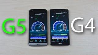 LG G5 vs LG G4 - Speed Test Comparison Review! (Curiosity Test)