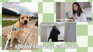 Spend the day with me! working from home | DogFriendlyCo package | chefgood meals