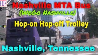 Nashville Local Transport Bus - Getting Around in Nashville, Tennessee | Nashville Travel Episode# 8