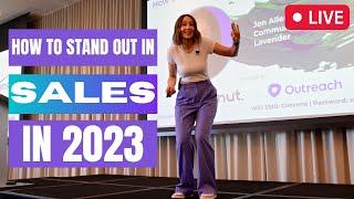 "The Easy Button" Sales in 2023 - Keynote by Jen Allen