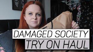 Damaged Society Haul / Try On Haul / Brand New 2024!!!